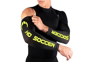 HO Soccer Académie Manchon de Gardien de But, Noir, S Mixte