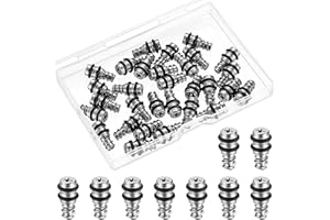 SZYILIDA 40 Pz Perni di Supporto per Mensole, 6x18mm Reggi Mensola Perni per Mensole Mensola Armadio, Reggimensola Perni di Supporti per Mensole in Legno Vetro Armadio Librerie Mobili