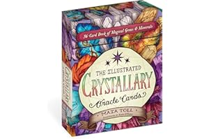 The Illustrated Crystallary Oracle Cards: 36-Card Deck of Magical Gems & Minerals