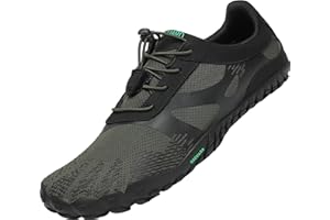 SAGUARO Zapatillas Barefoot Mujer Hombre Calzado Minimalistas Transpirable Zapatos de Trail Running para Fitness Trekking Gr.35-48