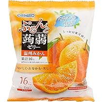 ORIHIRO Purunto and Konjac Jelly Pouch Ramune 20g Pouch x 6 Pieces