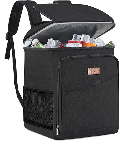 Homevative Cooler+ - Zaino pieghevole da spiaggia con 5