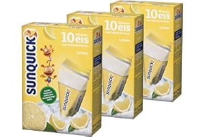 Sunquick Zitrone Wassereis 3er Pack 3x600ml