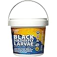 Tunai Black Soldier Fly Larvae Poultry Food | 500g | 60X Calcium, 40% Protein, Natural Supplement Treat for Poultry Feed, Hen, Duck, Turkey, Goose, Chicken, Cock