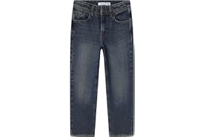 NAME IT Boy's Boy Jeans Straight Fit Nkmryan Straight Jeans 5950-Dm Noos
