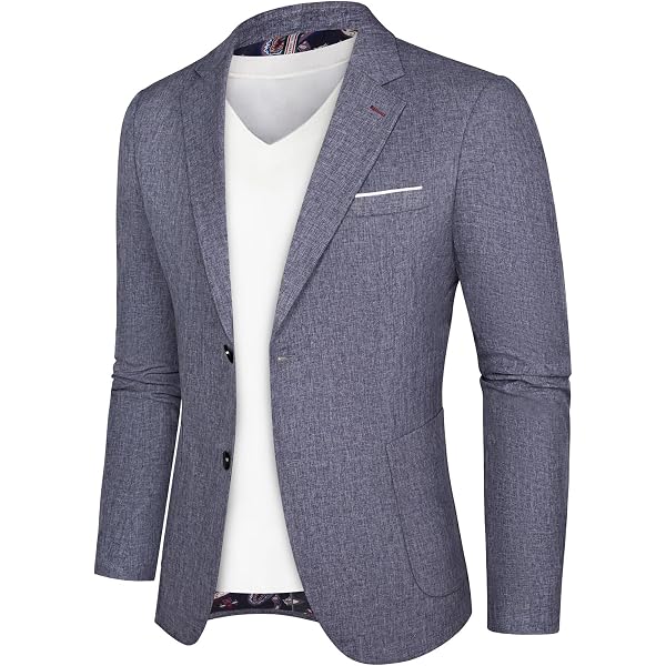 Herrensakko Von Class - 2-Knopf, Normal Passform, 80% Polyester 20% Baumwolle, Mit Seitenschlitzen