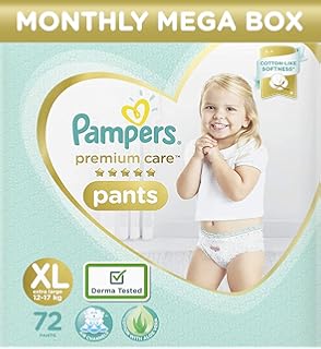 pampers premium care pants large 88