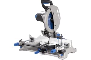 Evolution Power Tools S355MCS geringssåg - kraftig metallkapsåg - 355 mm blad i mjukt stål och klämmor ingår