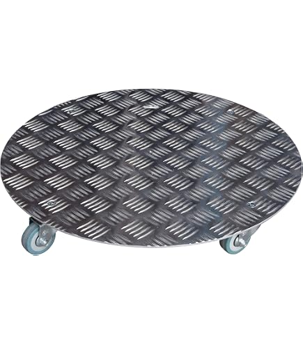 LOUIS MOULIN Roule plante extensible gris alu - 27-37 cm - Acier époxy