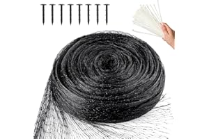 ‎MAIYADUO MAIYADUO 4m x 5m Vogelnetz Vogelschutznetz engmaschig (15x15mm) Robust, witterungs- & UV-beständig, Kirschbaum Netz feinmaschig Laubnetz Teichnetz Obstbaumnetz Taubennetz Gartennetz Balkon Netz