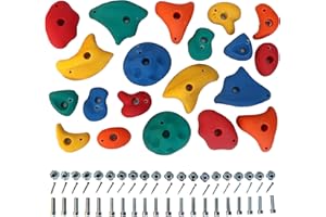 Gartenpirat Prises d'escalade - Lot mélangé de 20 pièces Grande et Petite Taille de