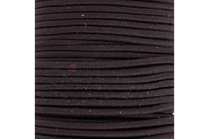 E-KURZWAREN 5m Gummikordel 1mm / 2mm / 2,5mm / 3mm / 4mm / 5mm Hutgummi hochwertig Rundgummi Gummischnur elastisch Handwerk 32 Farben