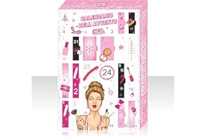 DMC BEAUTY Calendario de Adviento Cosmético Beauty Make Up DMC 2025-24 Sorpresas de Cosmética, Maquillaje y Cuidado de la Piel de Marcas Top como Garnier, Deborah, Rimmel, Douglas - Calendario Adviento 2025