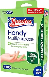 Spontex Multi-Purpose Disposable Gloves - 100…|200