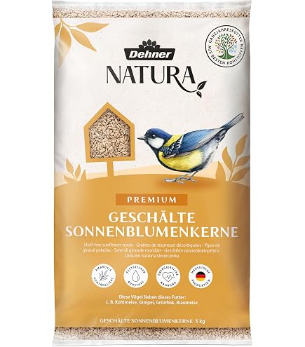 Nourriture Oiseaux Sauvages Classic Bird 10kg - Sans Millet, Mélange Graines Tournesol, Arachides