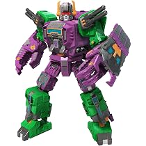 Transformers Generations Selects G1 Trypticon – 45 Cm Action-Figur, 3-in-1-Verwandlung Dino/Raumschiff/Stadt