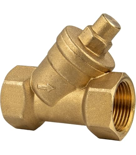 1/2 3/4 1 1/4 Messing Voetklep, Terugslagklep Waterpomp Bodemklep met Filter Eenrichtings- Geen Terugslagklep(1 Inch 1/2 3/4 1 1/4 Messing Voetklep, Terugslagklep Waterpomp Bodemklep met Filter Eenrichtings- Geen Terugslagklep(1 Inch