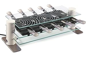 Lagrange 9904 - Piastra Per Raclette Per 10 Persone, 1400 W