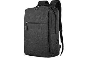 unycos - Mochila para Portátiles y Netbooks de hasta 15,6 Pulgadas, Impermeable, Puerto de Carga USB, Mochila de Hombre y Muj