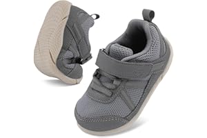 JOINFREE Baby Walking Shoes Comfortable Toddler Boys Girls Sneakers Soft Sole Barefoot Tennis Shoes