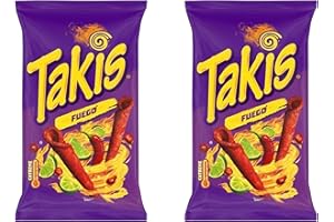 CYNGERT 2x Takis Fuego je 100g Hot Chilli Pepper & Lime Tortilla Chips