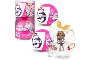 5 Surprise Fashion Fairies von ZURU, Geheimnis, Sammelartikel, Mode, Fee, Überraschung, Auspacken (2 Kapsels)