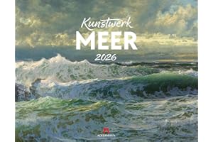 Kunstwerk Meer Kalender 2026 | Stilsicherer Kunst-Kalender im großen Querformat (54x42 cm) | Impressionismus & Expressionismus | Landschaft & Natur