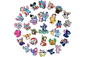 VSYRFT Shoe Charms for Pink for Croc, Different Shape of PVC Cartoon Shoe Decoration Charms for Adults Teens Kids for Clog Sandals Bracelet Wristband Accessories Birthday Party Gift