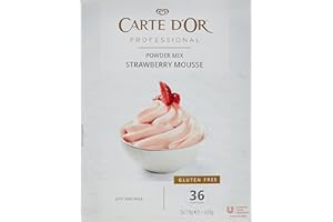 Carte d'Or Strawberry Mousse Powder Mix, 630g (Makes 5.4L), 68246919