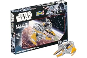 Revell- Anakin's Jedi Starfighter Star Wars Kit di Modelli in plastica, Multicolore, Medio, 03606