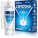 Cryotag Skin Tag Remover- Fast, Safe and Effective Removal of Warts (Acrocordons), with 1 Treatment, Clinically Proven,12 Tre