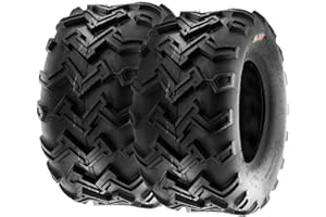 SunF A001 22x10-10 22x10x10 Quad ATV UTV pneumatici fuoristrada 6PR TL 47F E4 Mark, set di 2 pezzi
