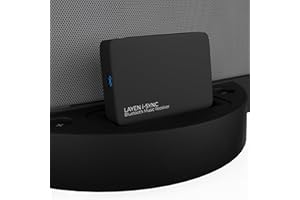 LAYEN i-SYNC | 30 Pin Bluetooth 5.3 Adapter | Premium 5.3 Wireless Audio For Bose SoundDock and Other 30pin iPod Docks, Docking Stations, Hi-Fi, Stereo and Speakers - (Not For Cars)