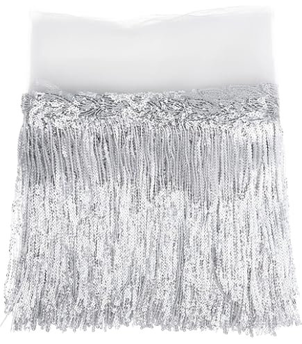 Noblesse Collection Beaded Tassel Fringe Trim - 3 Inch (7.5cm) Long, Cappuccino Brown, Sold By The Yard - View #9