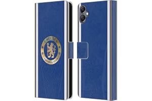 Head Case Designs Officially Licensed Chelsea Football Club Home 2023/24 Kit Leather Flip Case Compatible With Samsung Galaxy A05