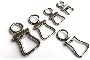 STARLINGUKPK Falconry British Bell Shaped Stainless Steel Swivels. Arab Style Falconry Swivels. (Size 3)