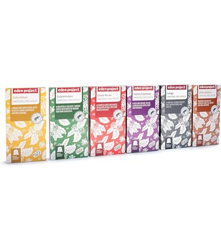 Eden Project Home Compostable Nespresso Capsules Costa Rica 10 Per Pack