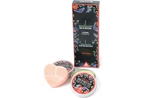 ‎TRITART Tritart Pinselreiniger Makeup Set - Make Up Pinsel Reiniger - Veganer Kosmetikpinsel Reiniger mit Silikon Bürste - Kosmetik Pinselreinigung - 2x 100g Pinselseife - Brush Cleaner