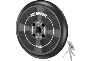 NEEWER Magnetyczny uchwyt na statyw do telefonu komórkowego, adapter z otworami 1/4", kompatybilny z iPhone MagSafe Selfie Stick do 15 Pro Max 15 Plus 14 13 12 Pro Max Mini, uchwyt na telefon