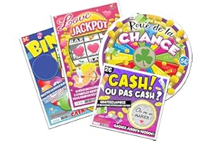 ESTRELA DESIGN Annonce Mariage - Demande Témoin (4 Cartes à gratter"On va se marier")