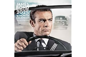 PYRAMID EUROPE Calendario 30x30 james bond 2025 pyramid