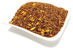 ‎NUSSSUCHT DEUTSCH SÜßWAREN Rotbusch Tee · Vanille - Zimt · Rooibos tee aus Süd Afrika · Rotbuschtee Lose ·Rooibos · Premium Rotbuschteemischung natürlich Aromatisiert (200g)