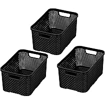 KONZEPT Aufbewahrungsbox 17L Mit Griffen - Perforierte Organizer-Box In Grau