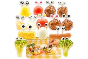 XIXKOLYU 50 piezas de alimento para niños y adultos Bonitos accesorios de caja de bento