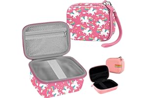 Leayjeen Kinderkamera Tasche Kompatibel mit HiMont/GREENKINDER/Hiievpu/CalineGam/Gofunly/AMCLID/uleway, Weihnachten Geb urtstag Geschenke für Jungen und Mädchen