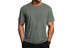 Weardear Sportowe t-shirty, męskie, szybkoschnące, funkcyjne, oddychające, do biegania, na lato, krótki rękaw, do fitnessu