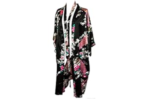 CCcollections Kimono robe long 16 colors Premium Peacock bridesmaid bridal shower womens gift