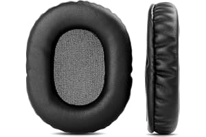 ACCOUTA profesjonalne zamienne poduszki earpads kompatybilne z słuchawkami JVC HA-S90BN HA-S70BT nauszniki z bardziej miękkiej skóry proteinowej/pianki pamięciowej