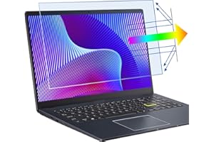 ANTOGOO V Displayschutzfolie für 15,6 Zoll (39,6 cm), Anti-Blaulicht-Displayschutzfolie, Augenschutz, kratzfest und blendfrei, für 15,6 Zoll (39,6 cm) Display 16:9 Laptop, 2 Stück