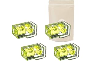 4x Livella a bolla con 2 bolle per innesto flash per fotocamera reflex DSLR - Adaptout marca francese